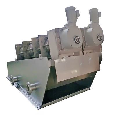 Pabrik Pengolahan Air Limbah Sludge Dewatering Screw Press Machine Di Industri Makanan