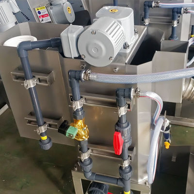 Screw Filter Press 1t/H Sludge Dewatering Machine untuk Pengolahan Limbah