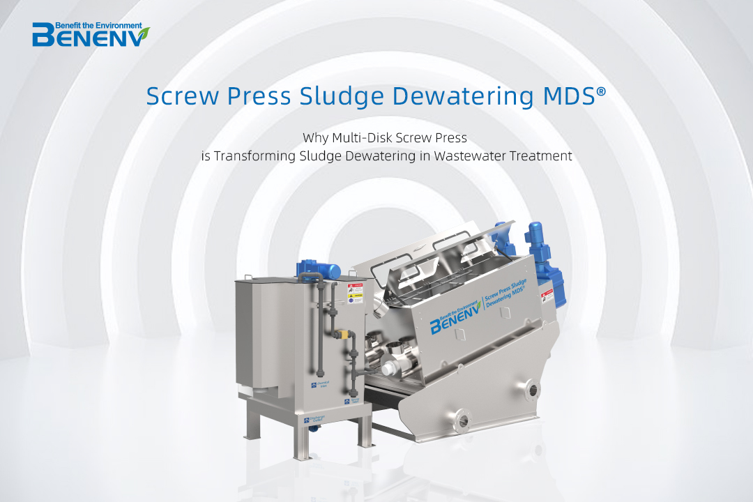 Blog perusahaan terbaru tentang Mengapa Multi-Disk Screw Press Mengubah Pengeringan Lumpur dalam Pengolahan Air Limbah