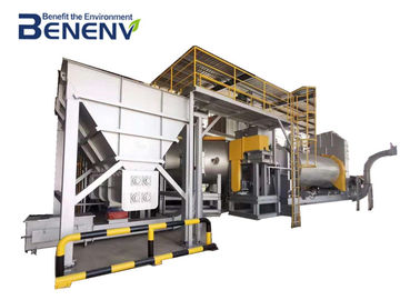 Sistem Pengering Lumpur Stainless Steel Industri Rotary Dryer Umur Kerja Panjang