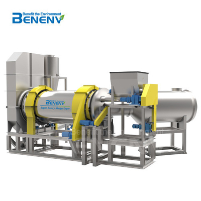 Beli Super Rotary Sludge Dryer Efisiensi Termal Tinggi Pengolahan Limbah Air Limbah online manufacture
