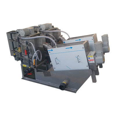 Beli Multi Disc Screw Press Pengolahan Air Limbah Pencucian Batubara Struktur Bebas Penyumbat online manufacture