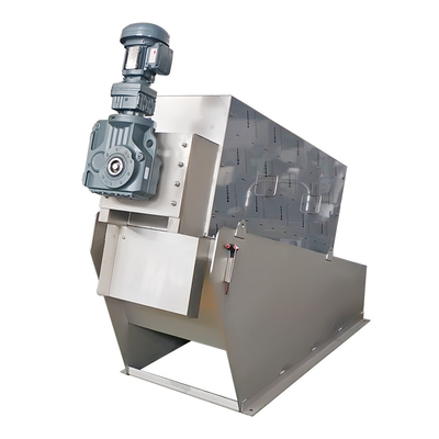 Sludge Dewatering Screw Press Sludge Dehydrator Untuk Instalasi Pengolahan Air Limbah