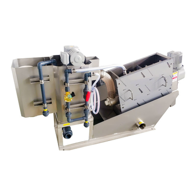 Sludge Dewatering Screw Press untuk Instalasi Pengolahan Air Limbah Berminyak