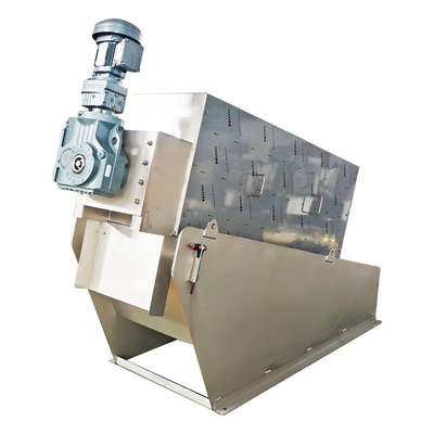 Dewatering Screw Press Sludge Dehydrator Separator Untuk Pengolahan Air Limbah Berminyak