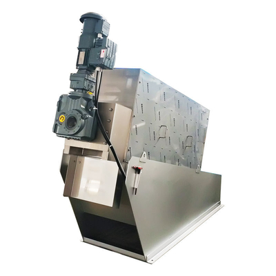 Screw Press Mesin Dewatering Sludge Tipe Sekrup Efisien Tinggi