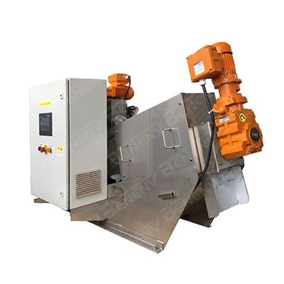 Mesin Dewatering Sludge Multi Plate Containerized Wastewater Treatment Sludge Dehydrator