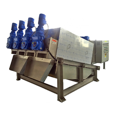 Sludge Thickening Equipment Dewatering Screw Press Untuk Pengolahan Air Limbah Minyak