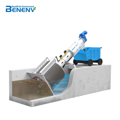 Rotary Drum Screen OA2 Micro Strainer All Stainless Steel Bar Screen Untuk Air Limbah
