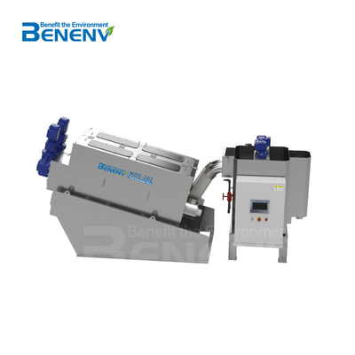 Mesin Pengolahan Air Limbah Bebas Penyumbatan Multi-Disk Screw Press Mesin Limbah Murah