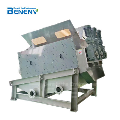 Screw Press Sludge Dewatering MDS Enhance Phosphonus Removal Effect Sistem Penghapusan Limbah