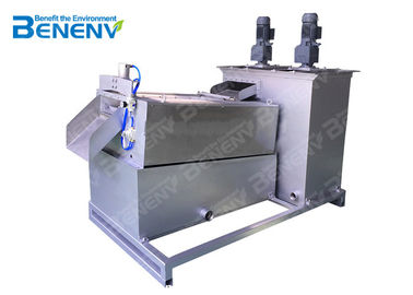 Self Cleaning Sludge Dewatering Machine Mesin Screw Press Dewatering