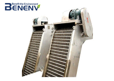 Noise Mechanical Coarse Bar Screen 0.8 M / S Flow Rate Efisiensi Pemisahan Tinggi