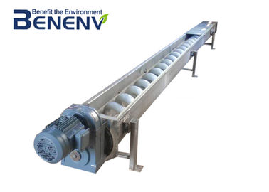 Konveyor Sekrup Shaftless Penghematan Energi Dewatering Sekrup