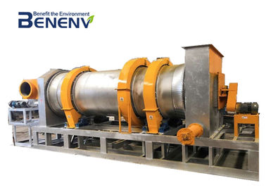 Woodworking Carbonization Continuous Furnace Tanpa Emisi Gas Berbahaya