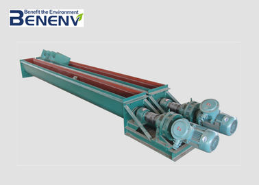 Conveyor Miring Sekrup Terpisah, Gesekan Rendah, Efisiensi Ekstrusi Tinggi