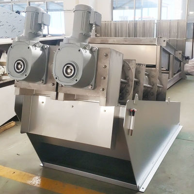Mesin Dewatering Bubur Screw Press Untuk Peralatan Dewatering Lumpur