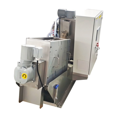 Screw Press Dewatering Lumpur Air Limbah Untuk Limbah Industri