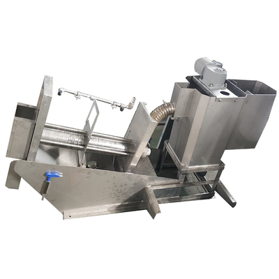 Kerajinan Jepang Multi Disk Screw Press Untuk Sludge Dewatering Press