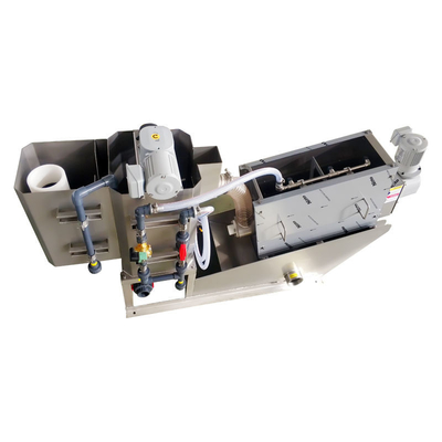 Mobile Sludge Dewatering Filter Tekan Mesin Pengolahan Air Limbah