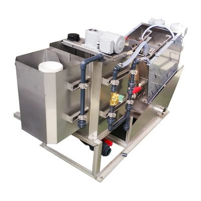 Sludge Dewatering Stacked Screw Press untuk Pengolahan Air Limbah Lumpur Berminyak
