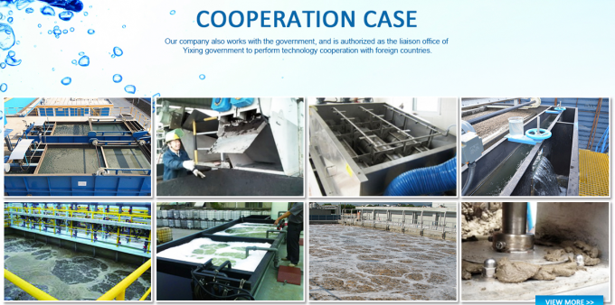 Biomassa Tinggi Bergerak Bed Reaktor Biofilm Industri Kimia Pengolahan Air Limbah 1