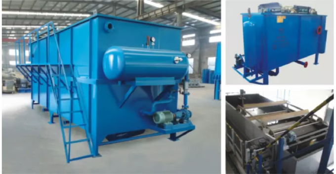 Tangki Flotasi Udara Terlarut Stainless Steel Tahan Lama Tahan Korosi Flotasi Nitrogen Terlarut 3